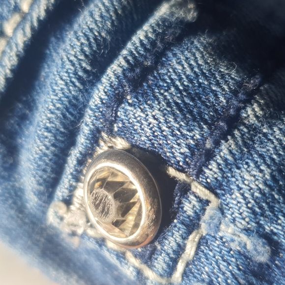 Vintage Low Rise Miss Me Skinny Jeans Lightly Distressed 98% Cotton - Picture 5 of 12